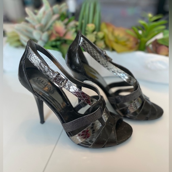 Metallic Marciano Heels - Picture 2 of 5